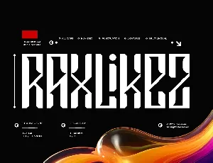 RAXLIKEZ font