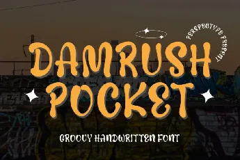 Damrush Pocket font