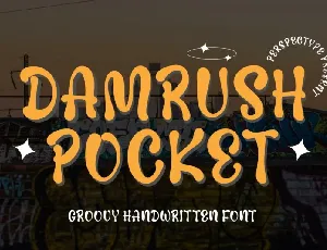 Damrush Pocket font