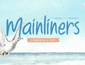 Mainliners font