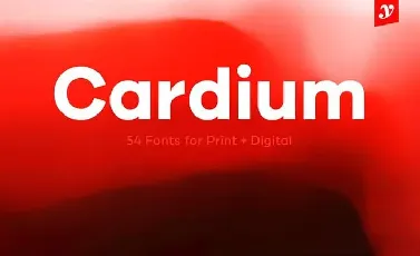 Cardium Family font