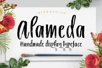 Alameda Brush font