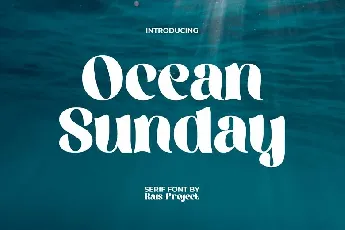 ocean sunday font