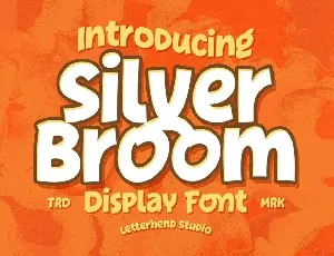 Silver Broom font