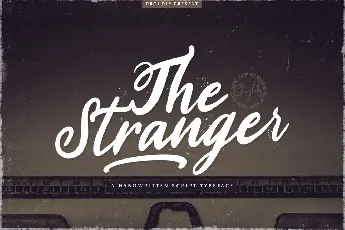 Stranger font