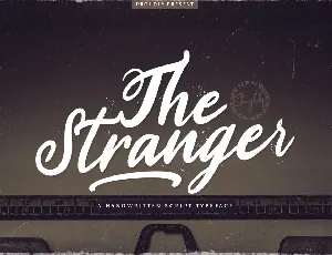 Stranger font