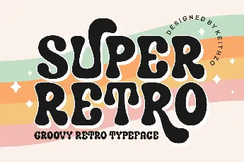 Super Retro font