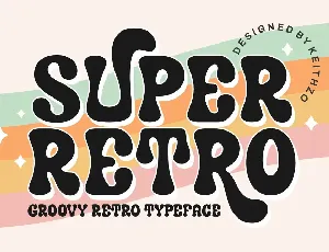 Super Retro font