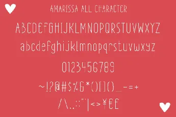 Amarissa Display font