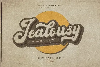 Jealousy font