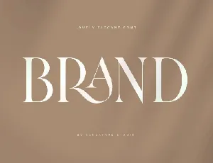 Brand font