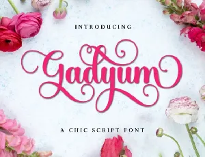 Gadyum font