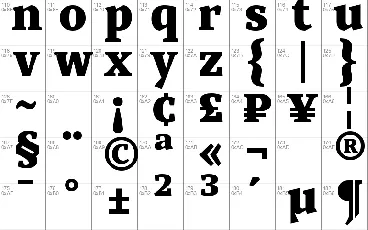 TT Bells font