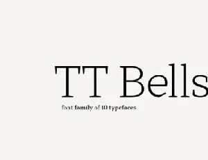 TT Bells font