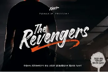 The Revengers font