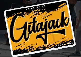 Gitajack font