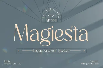 Magiesta font