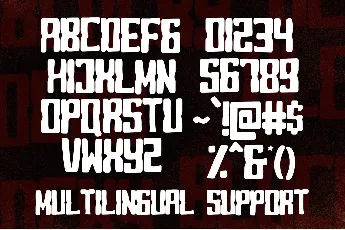 Blocky font