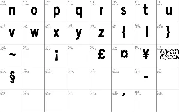 Scratch X font