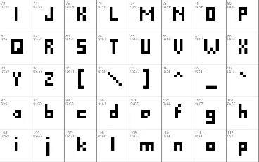 Pixel Millennium font