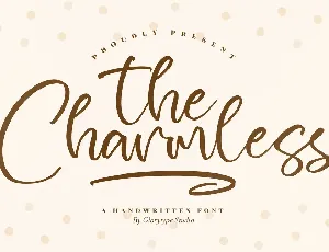 The Charmless font