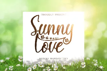 Sunny Love font