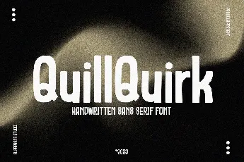 Quill Quirk font