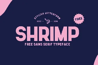 Shrimp font