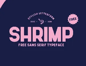 Shrimp font