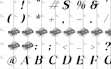 Ralgine DEMO VERSION font