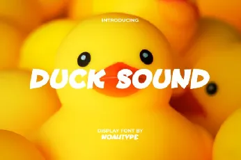 Duck Sound font