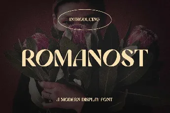 Romanost font