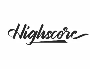 Highscore Demo font