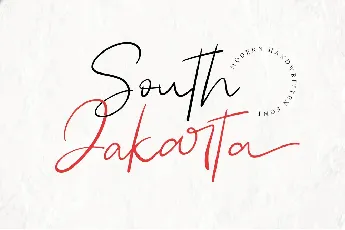 South Jakarta - Personal Use font