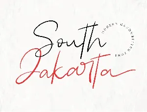 South Jakarta - Personal Use font