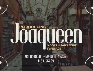 Joaqueen font