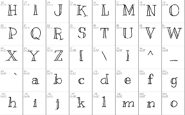 Kranky font