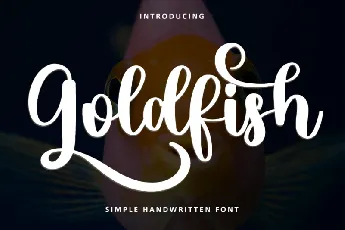 Goldfish Typeface font