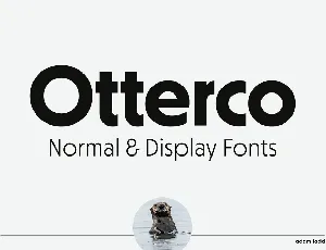 Otterco Family font