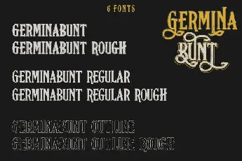 Germinabunt Typeface font