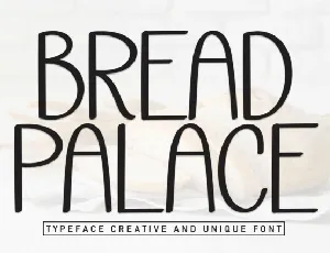 Bread Palace Display font