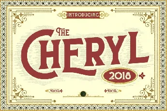 CHERYL Typeface font