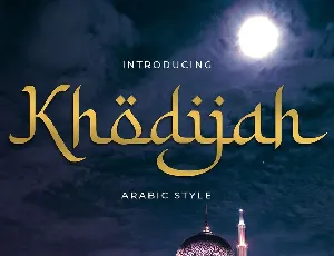 Khodijah font