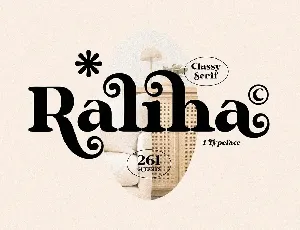 Raliha font