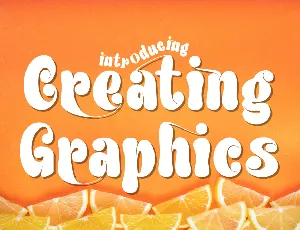 Creating Graphics Demo font