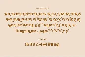 Laurasia font