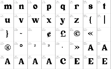 Laurasia font