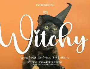 Witchy Script font