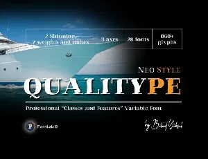 Qualitype Neo Family font