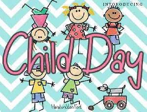 Child Day Display font